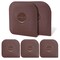 5 Pieces Pot Scraper Plastic, Pot Scraper Non Scratch for Cast Iron, Pot and Pan Cleaning, Sturdy Scraper Kitchen Tool
